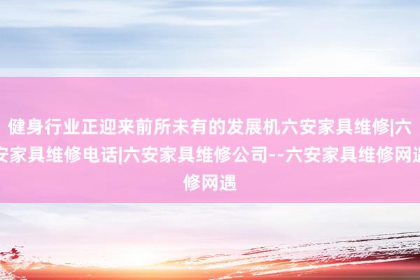 健身行业正迎来前所未有的发展机六安家具维修|六安家具维修电话|六安家具维修公司--六安家具维修网遇